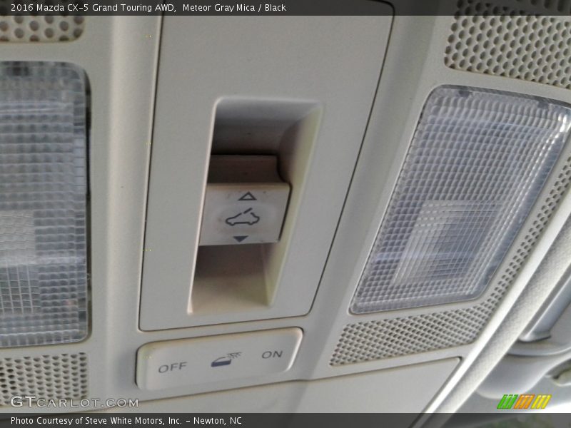 Meteor Gray Mica / Black 2016 Mazda CX-5 Grand Touring AWD