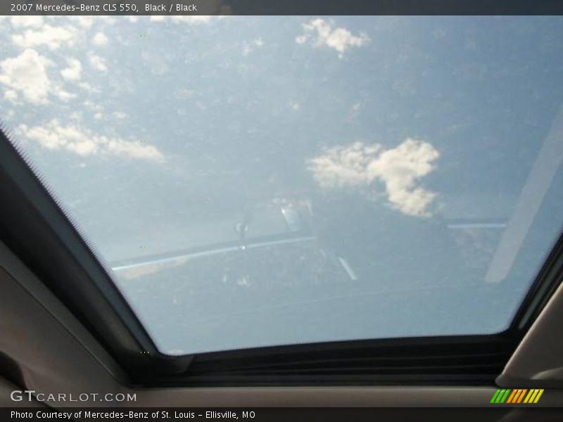 Black / Black 2007 Mercedes-Benz CLS 550