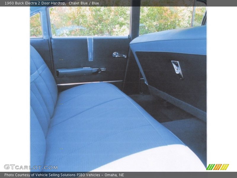  1960 Electra 2 Door Hardtop Blue Interior