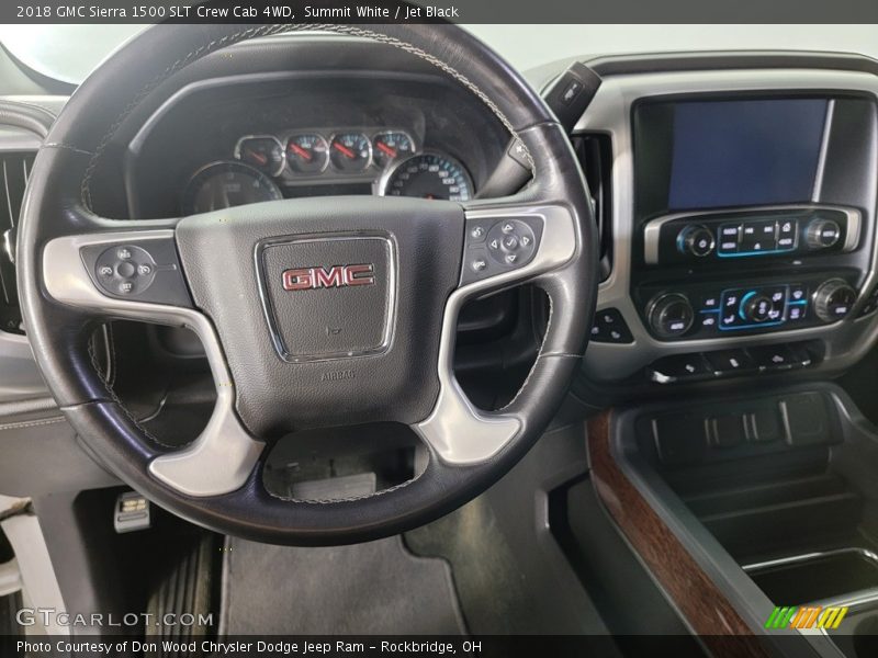  2018 Sierra 1500 SLT Crew Cab 4WD Steering Wheel