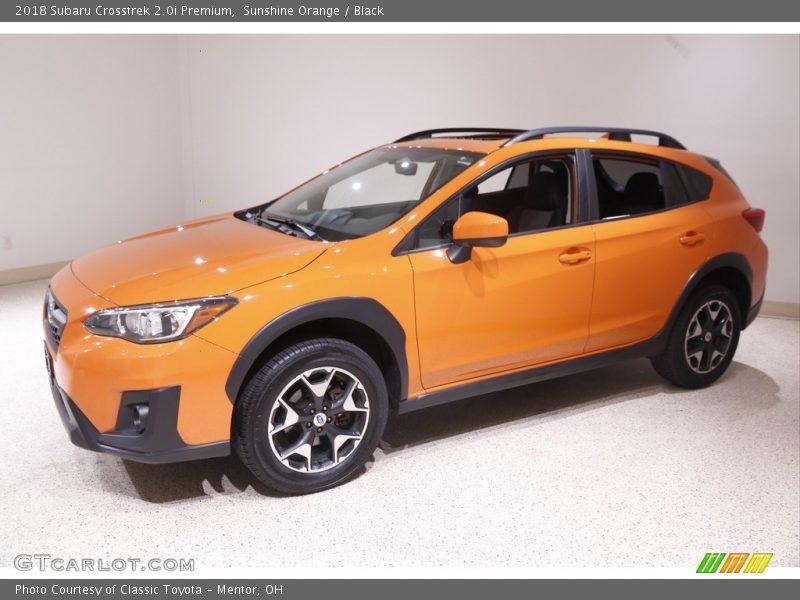 Sunshine Orange / Black 2018 Subaru Crosstrek 2.0i Premium