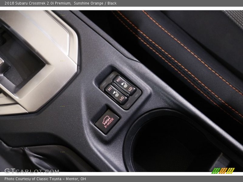 Sunshine Orange / Black 2018 Subaru Crosstrek 2.0i Premium