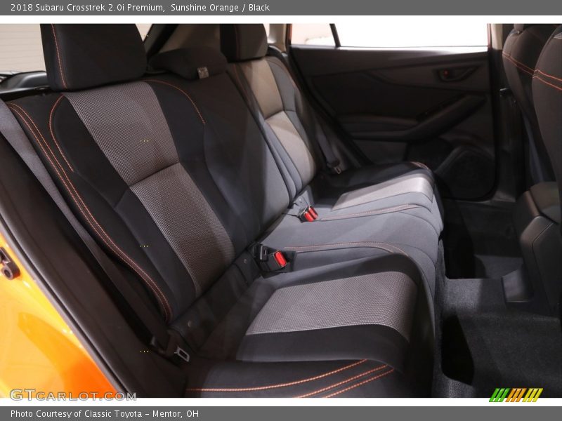 Sunshine Orange / Black 2018 Subaru Crosstrek 2.0i Premium