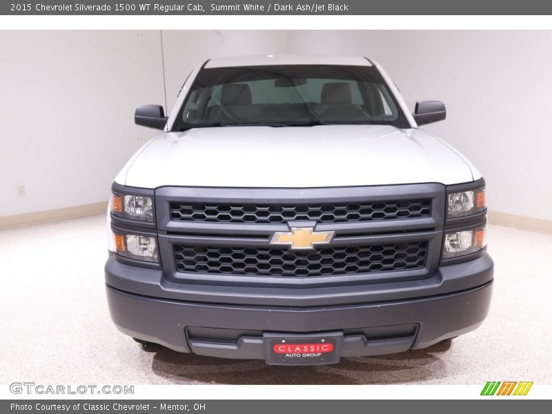 Summit White / Dark Ash/Jet Black 2015 Chevrolet Silverado 1500 WT Regular Cab