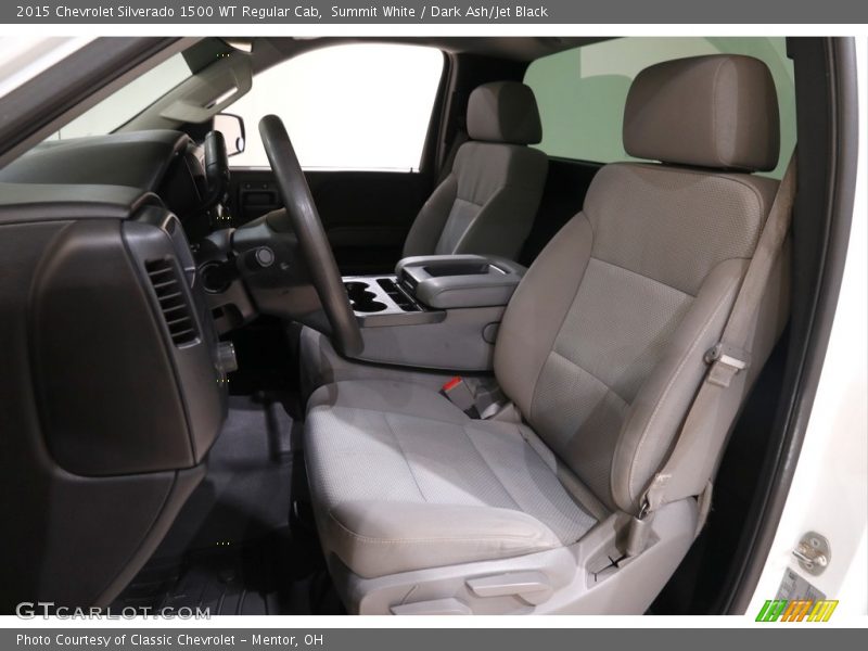 Summit White / Dark Ash/Jet Black 2015 Chevrolet Silverado 1500 WT Regular Cab