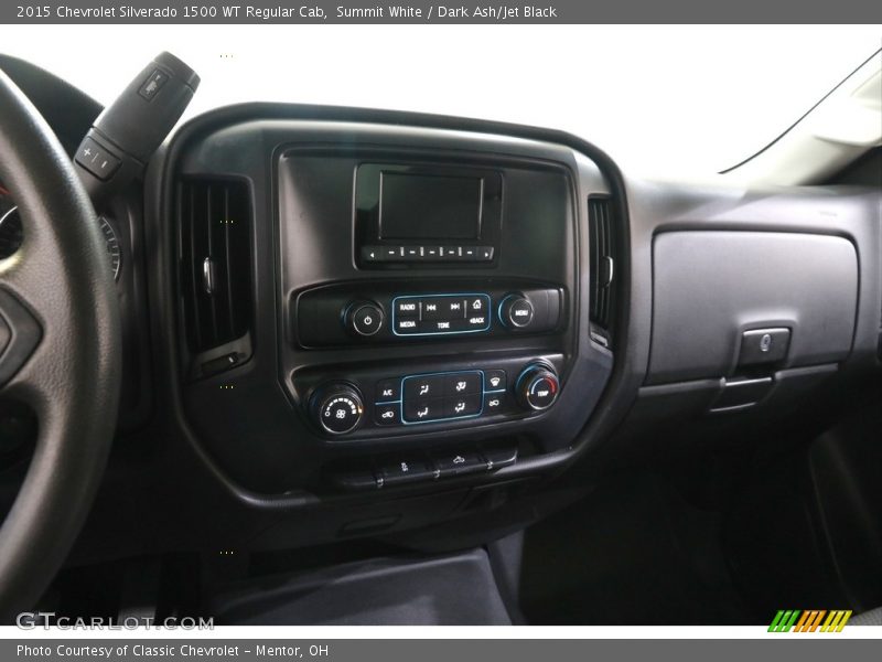 Summit White / Dark Ash/Jet Black 2015 Chevrolet Silverado 1500 WT Regular Cab
