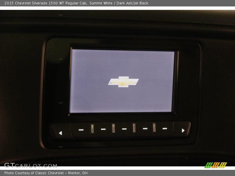 Summit White / Dark Ash/Jet Black 2015 Chevrolet Silverado 1500 WT Regular Cab