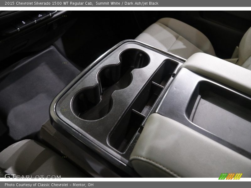Summit White / Dark Ash/Jet Black 2015 Chevrolet Silverado 1500 WT Regular Cab