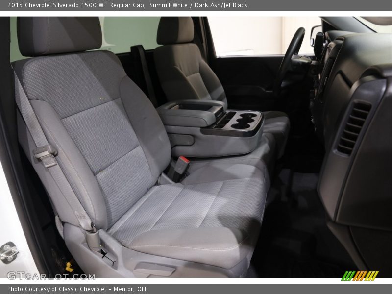 Summit White / Dark Ash/Jet Black 2015 Chevrolet Silverado 1500 WT Regular Cab