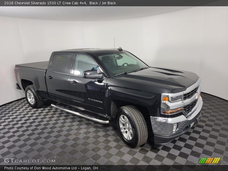 Black / Jet Black 2018 Chevrolet Silverado 1500 LT Crew Cab 4x4