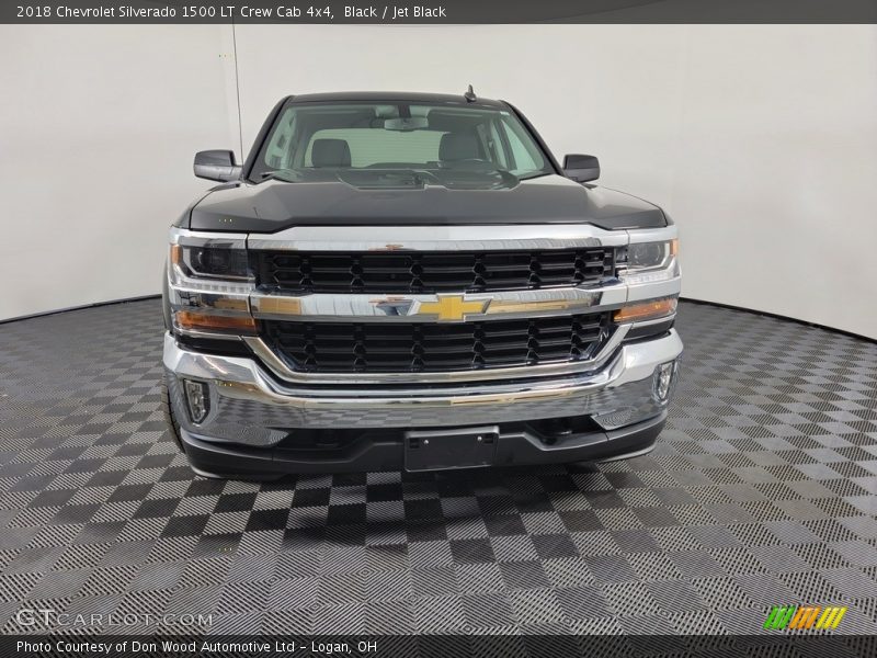 Black / Jet Black 2018 Chevrolet Silverado 1500 LT Crew Cab 4x4