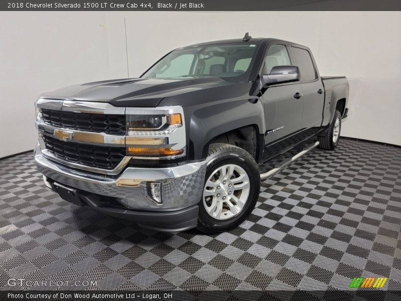 Black / Jet Black 2018 Chevrolet Silverado 1500 LT Crew Cab 4x4