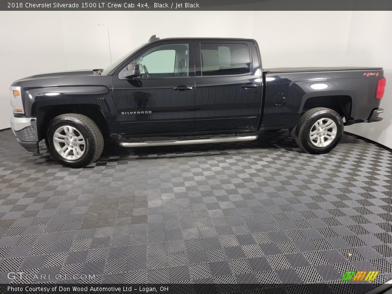 Black / Jet Black 2018 Chevrolet Silverado 1500 LT Crew Cab 4x4