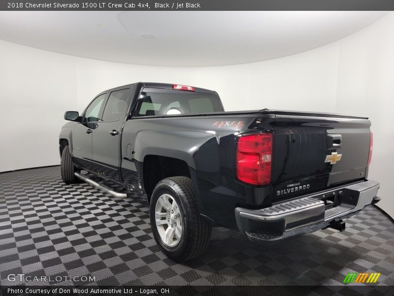 Black / Jet Black 2018 Chevrolet Silverado 1500 LT Crew Cab 4x4