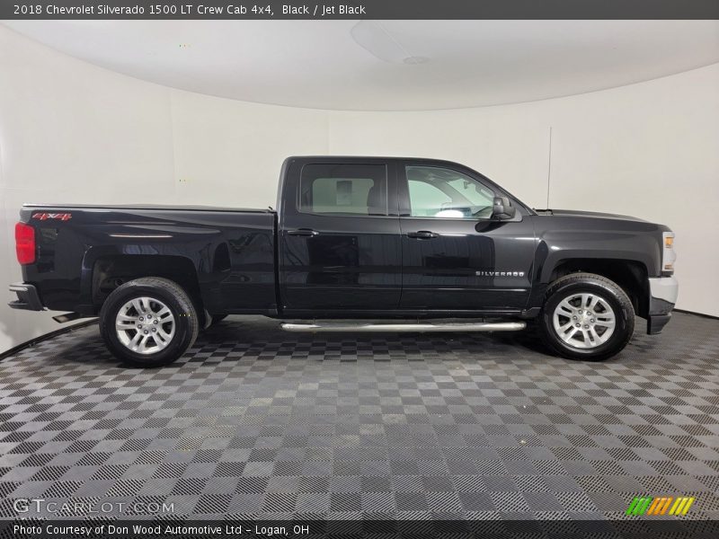 Black / Jet Black 2018 Chevrolet Silverado 1500 LT Crew Cab 4x4