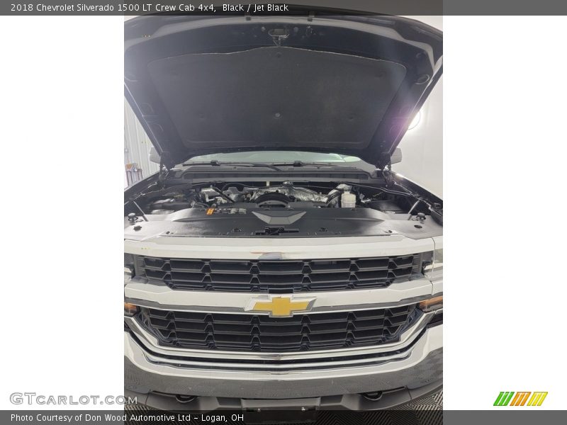 Black / Jet Black 2018 Chevrolet Silverado 1500 LT Crew Cab 4x4