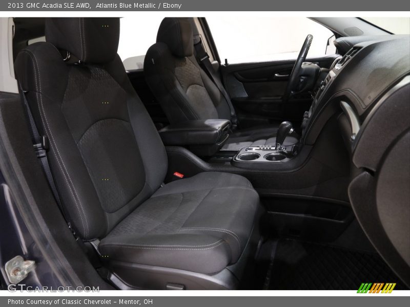 Atlantis Blue Metallic / Ebony 2013 GMC Acadia SLE AWD