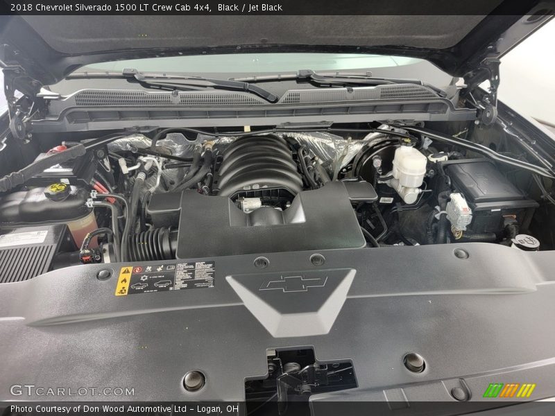 Black / Jet Black 2018 Chevrolet Silverado 1500 LT Crew Cab 4x4