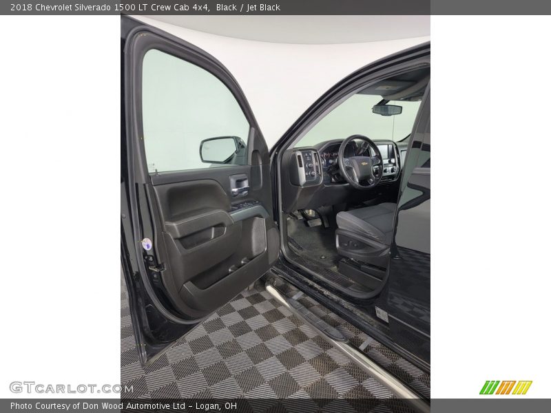 Black / Jet Black 2018 Chevrolet Silverado 1500 LT Crew Cab 4x4