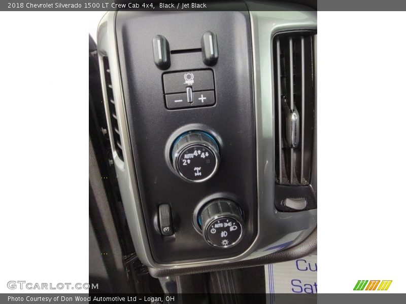 Black / Jet Black 2018 Chevrolet Silverado 1500 LT Crew Cab 4x4