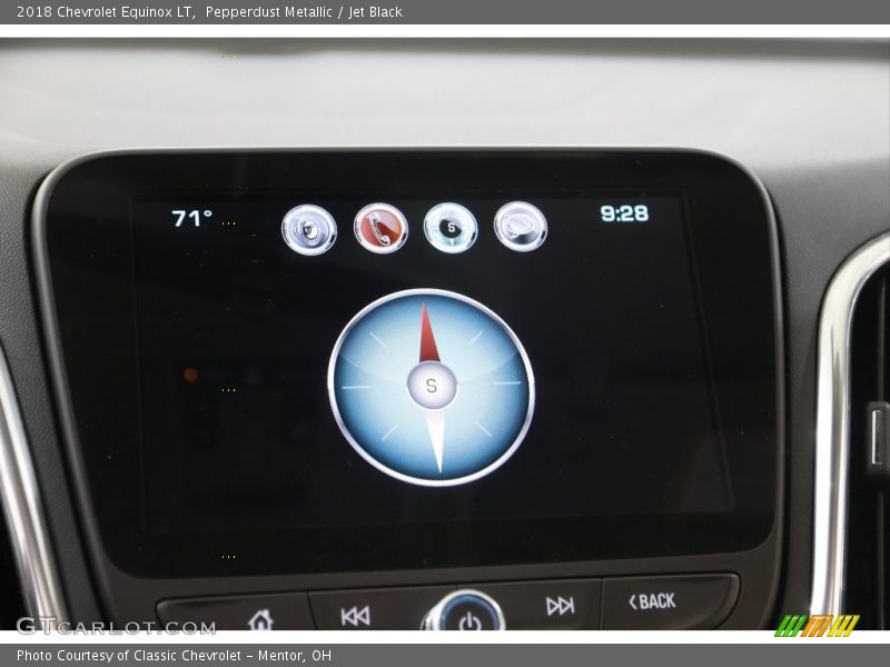 Pepperdust Metallic / Jet Black 2018 Chevrolet Equinox LT