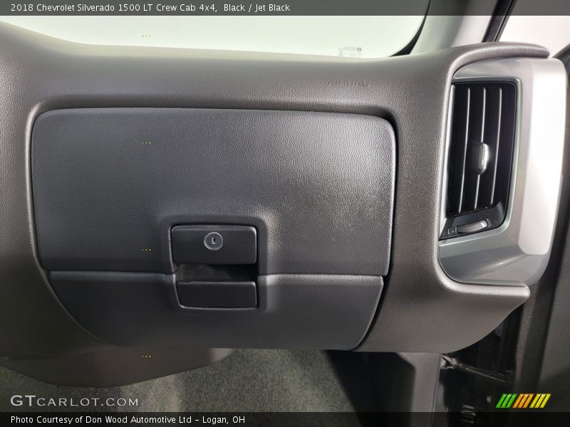 Black / Jet Black 2018 Chevrolet Silverado 1500 LT Crew Cab 4x4