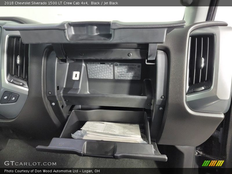 Black / Jet Black 2018 Chevrolet Silverado 1500 LT Crew Cab 4x4