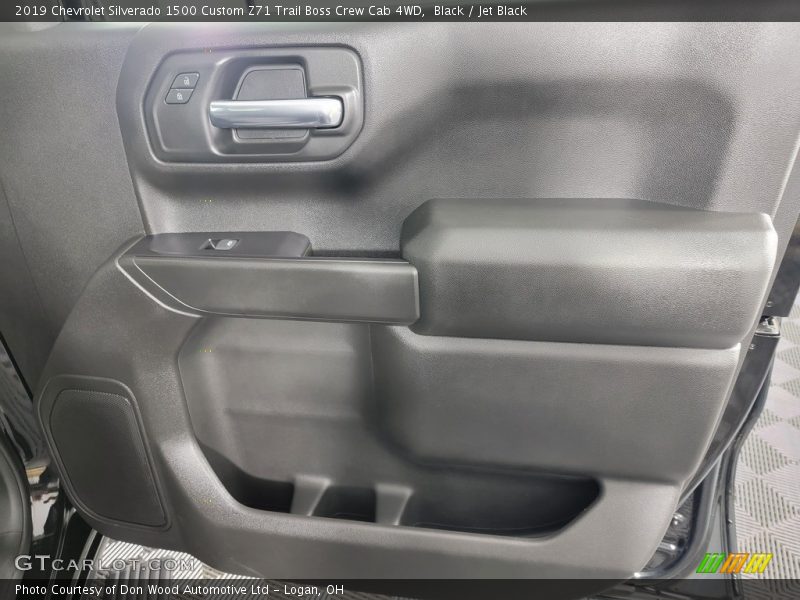 Black / Jet Black 2019 Chevrolet Silverado 1500 Custom Z71 Trail Boss Crew Cab 4WD