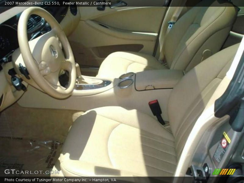 Pewter Metallic / Cashmere 2007 Mercedes-Benz CLS 550