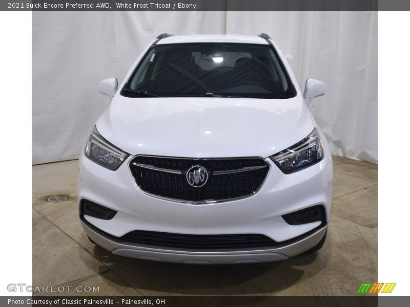 White Frost Tricoat / Ebony 2021 Buick Encore Preferred AWD
