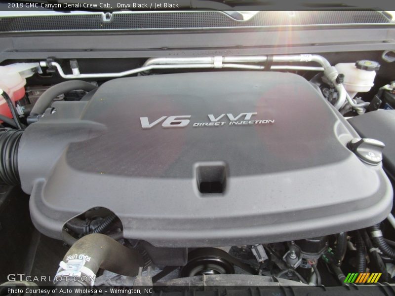 Onyx Black / Jet Black 2018 GMC Canyon Denali Crew Cab