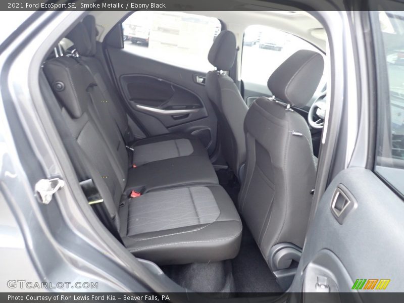 Rear Seat of 2021 EcoSport SE
