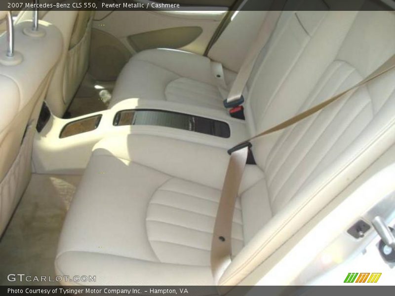 Pewter Metallic / Cashmere 2007 Mercedes-Benz CLS 550