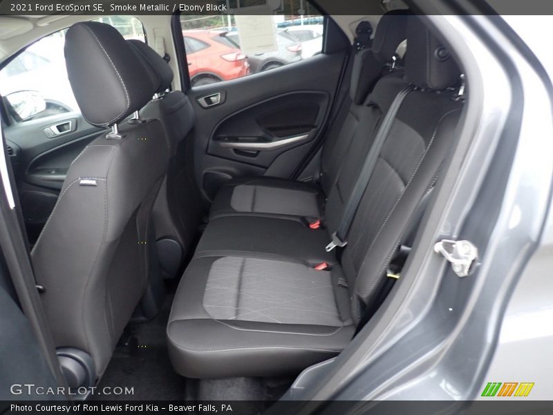Rear Seat of 2021 EcoSport SE