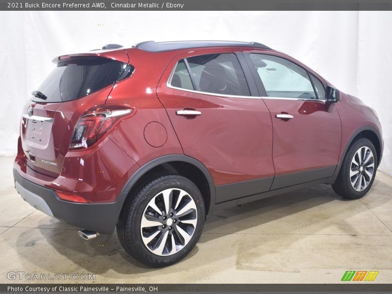 Cinnabar Metallic / Ebony 2021 Buick Encore Preferred AWD