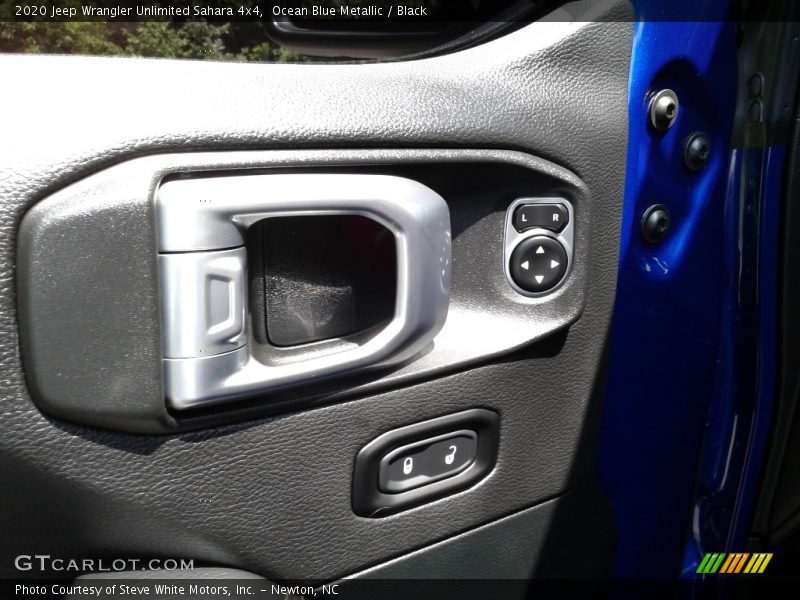 Ocean Blue Metallic / Black 2020 Jeep Wrangler Unlimited Sahara 4x4