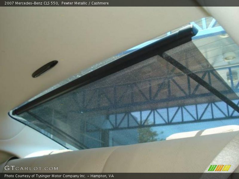 Pewter Metallic / Cashmere 2007 Mercedes-Benz CLS 550