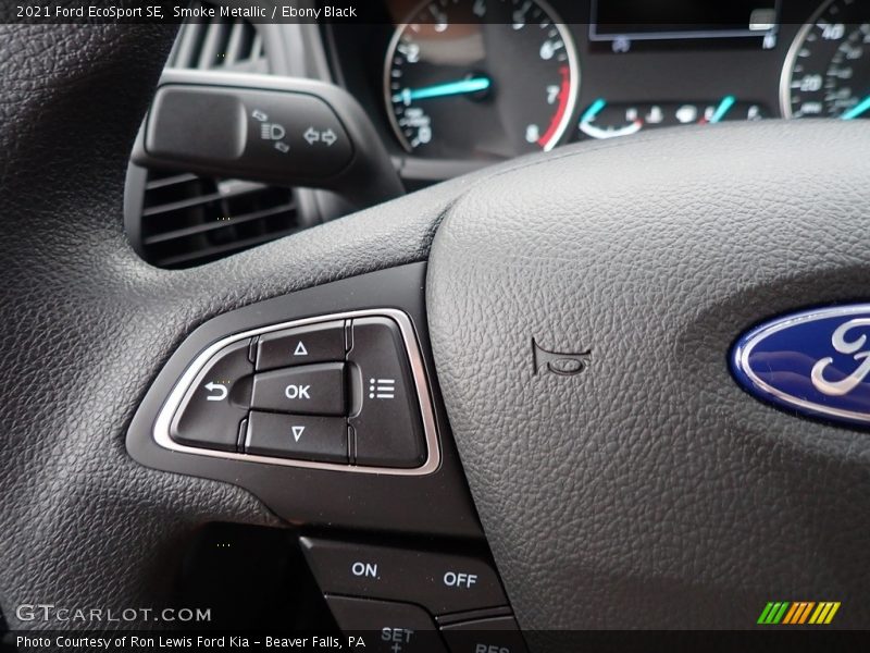  2021 EcoSport SE Steering Wheel