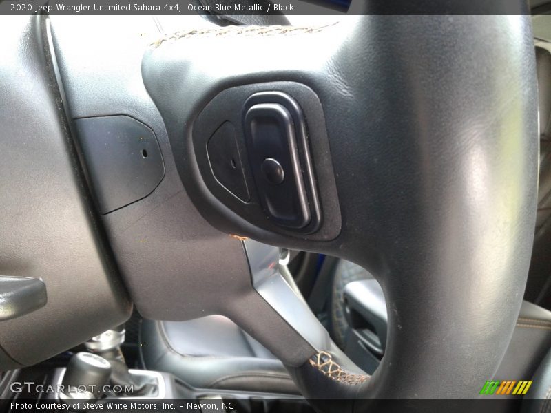 Ocean Blue Metallic / Black 2020 Jeep Wrangler Unlimited Sahara 4x4