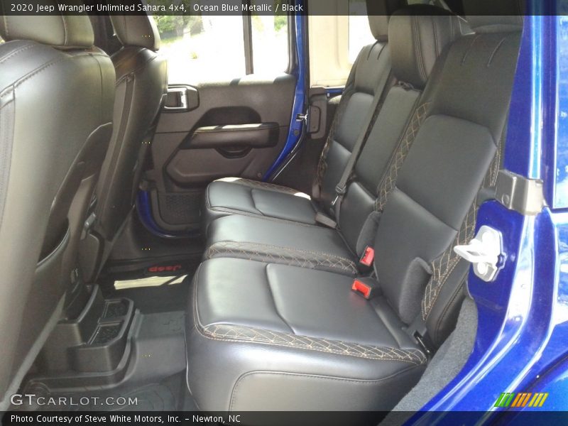 Ocean Blue Metallic / Black 2020 Jeep Wrangler Unlimited Sahara 4x4