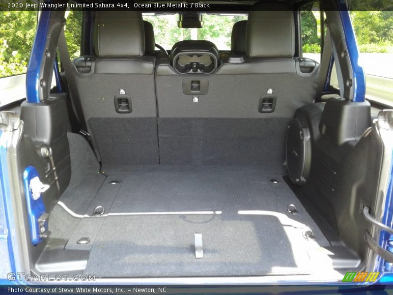 Ocean Blue Metallic / Black 2020 Jeep Wrangler Unlimited Sahara 4x4