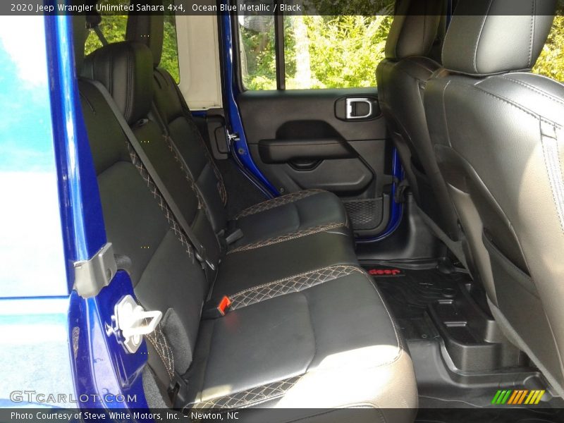 Ocean Blue Metallic / Black 2020 Jeep Wrangler Unlimited Sahara 4x4