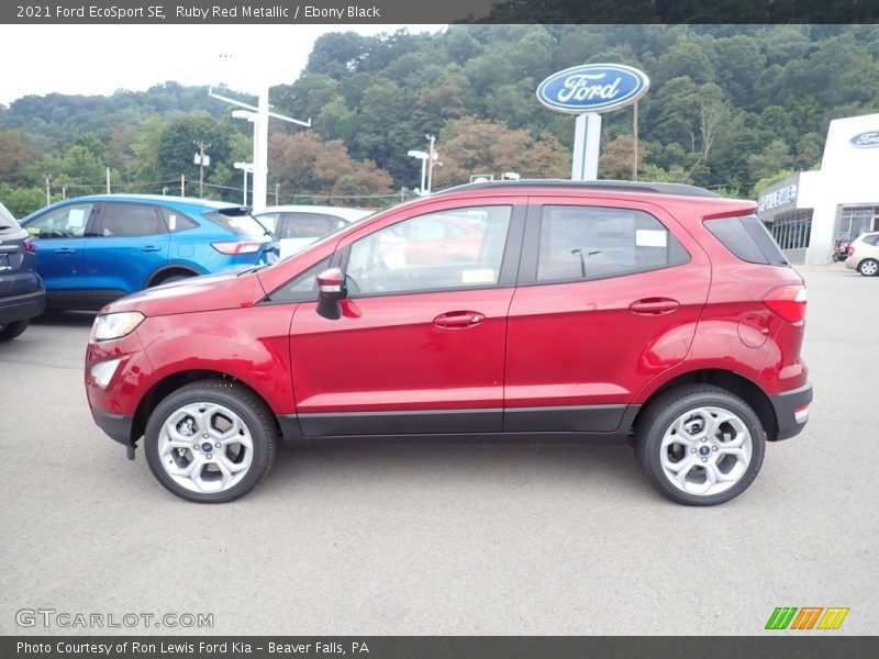  2021 EcoSport SE Ruby Red Metallic