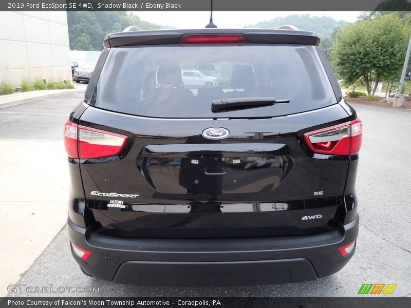 Shadow Black / Ebony Black 2019 Ford EcoSport SE 4WD