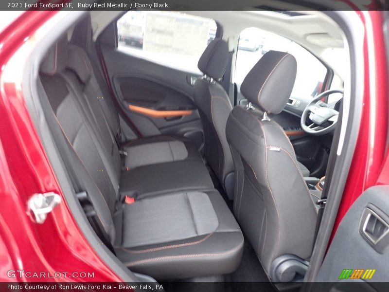 Ruby Red Metallic / Ebony Black 2021 Ford EcoSport SE