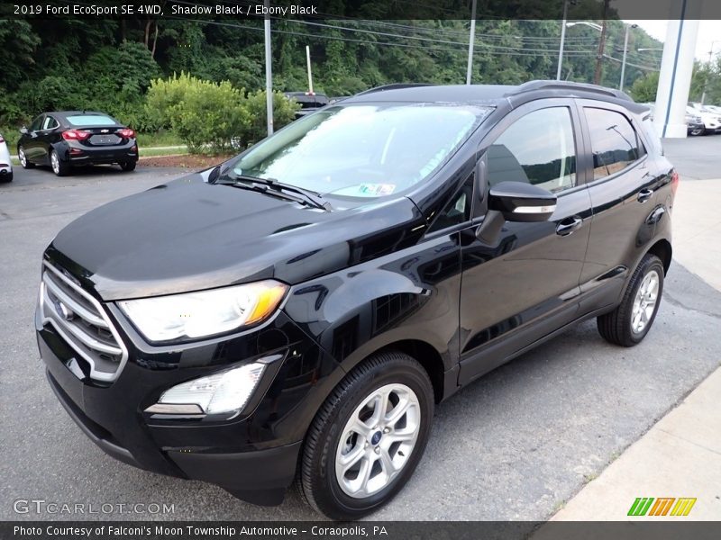 Shadow Black / Ebony Black 2019 Ford EcoSport SE 4WD
