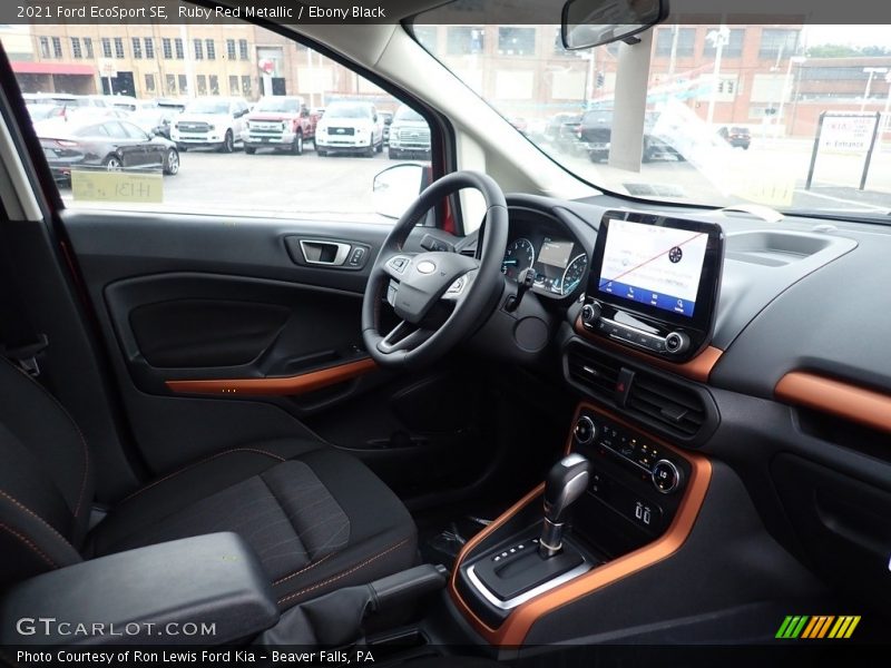 Ruby Red Metallic / Ebony Black 2021 Ford EcoSport SE