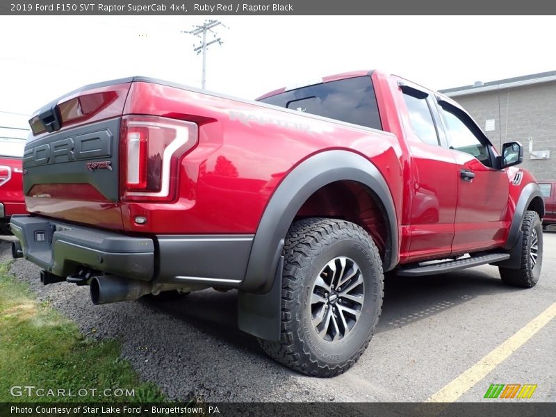  2019 F150 SVT Raptor SuperCab 4x4 Ruby Red