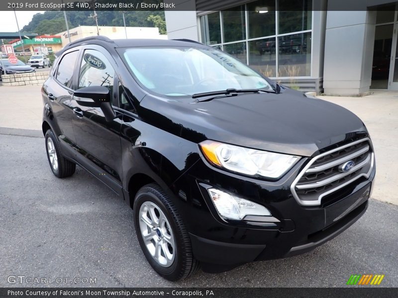 Shadow Black / Ebony Black 2019 Ford EcoSport SE 4WD