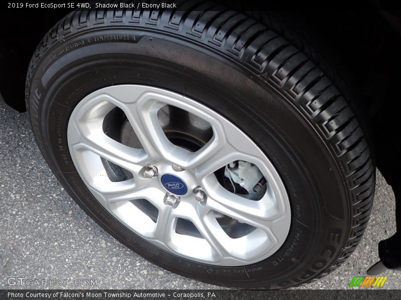 Shadow Black / Ebony Black 2019 Ford EcoSport SE 4WD